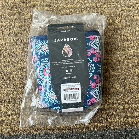 Javasok cold beverage sleeve - Picture 1 of 3